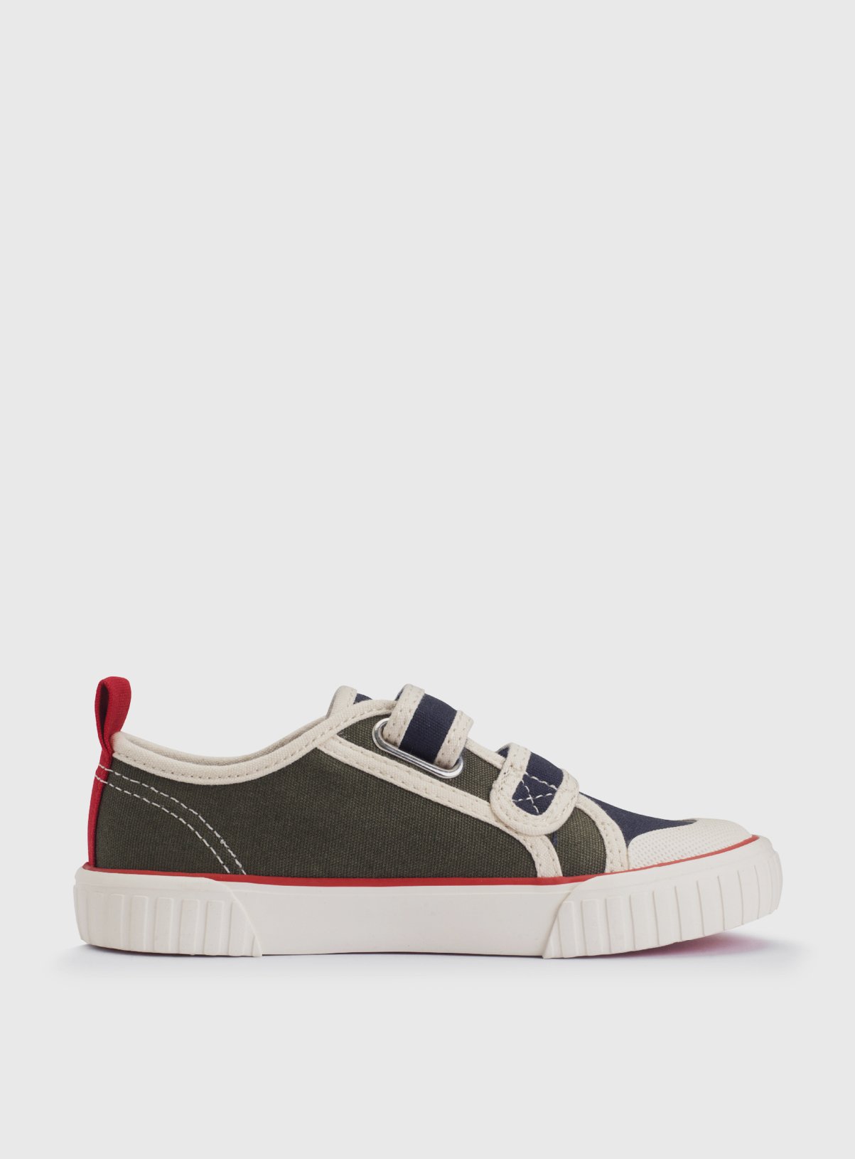 START-RITE Tide Khaki Navy Canvas 8.5 Infant - Image 5 thumbnail